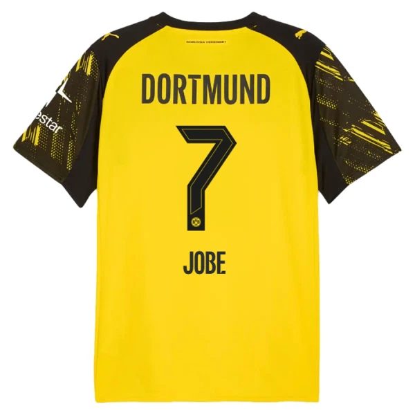Günstige Borussia Dortmund Jobe 7 Herrentrikot Heim 2025/26 Kurzarm Günstige Borussia Dortmund Jobe 7 Herrentrikot Heim 2025/26 Kurzarm