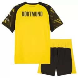 Günstige Borussia Dortmund Kindertrikot Heim 2025/26 Kurzarm