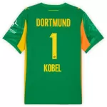 Günstige Borussia Dortmund Kobel 1 Torwart Herrentrikot 2025/26 Kurzarm Grüne