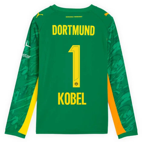 Günstige Borussia Dortmund Kobel 1 Torwart Herrentrikot 2025/26 Langarm Grüne Günstige Borussia Dortmund Kobel 1 Torwart Herrentrikot 2025/26 Langarm Grüne