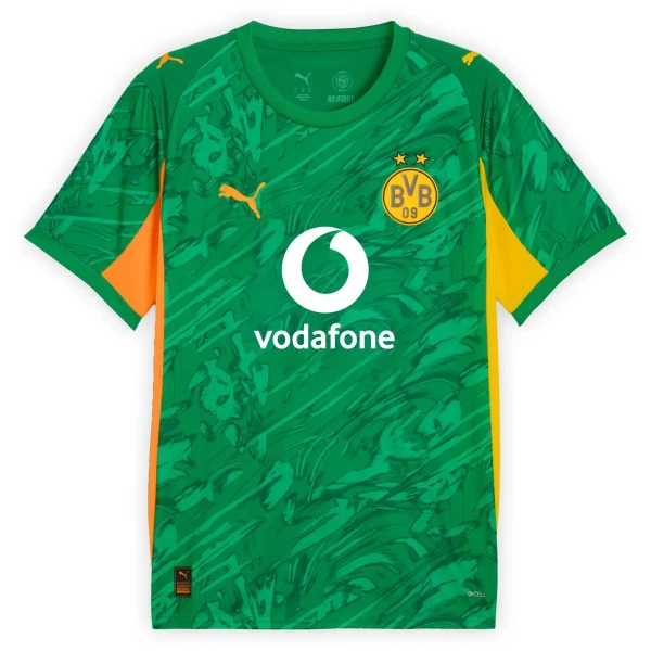 Günstige Borussia Dortmund Torwart Herrentrikot 2025/26 Kurzarm Grüne Günstige Borussia Dortmund Torwart Herrentrikot 2025/26 Kurzarm Grüne