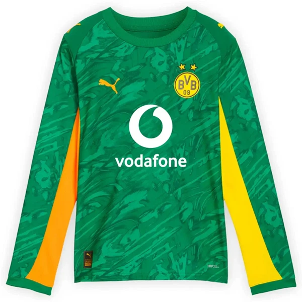 Günstige Borussia Dortmund Torwart Herrentrikot 2025/26 Langarm Grüne Günstige Borussia Dortmund Torwart Herrentrikot 2025/26 Langarm Grüne