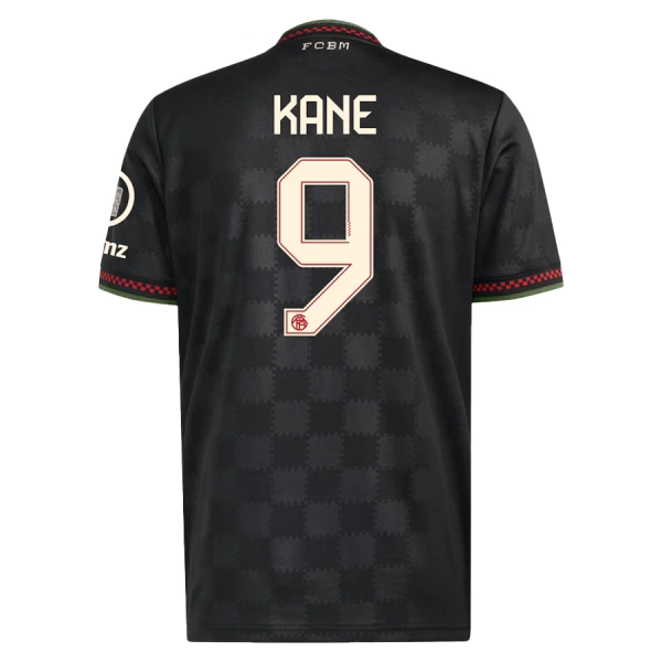 Günstige FC Bayern München Kane 9 Herrentrikot Ausweich 2025/26 Kurzarm Günstige FC Bayern München Kane 9 Herrentrikot Ausweich 2025/26 Kurzarm