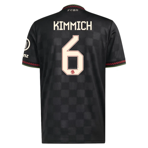 Günstige FC Bayern München Kimmich 6 Herrentrikot Ausweich 2025/26 Kurzarm Günstige FC Bayern München Kimmich 6 Herrentrikot Ausweich 2025/26 Kurzarm
