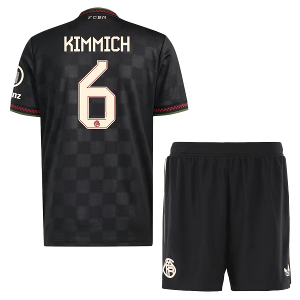 Günstige FC Bayern München Kimmich 6 Kindertrikot Ausweich 2025/26 Kurzarm Günstige FC Bayern München Kimmich 6 Kindertrikot Ausweich 2025/26 Kurzarm