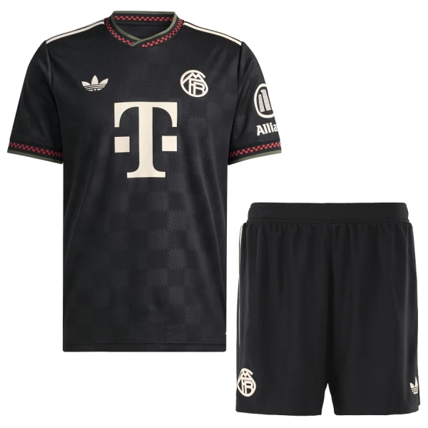 Günstige FC Bayern München Kindertrikot Ausweich 2025/26 Kurzarm Günstige FC Bayern München Kindertrikot Ausweich 2025/26 Kurzarm
