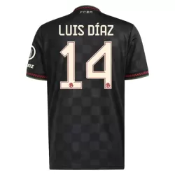 Günstige FC Bayern München Luis Diaz 14 Herrentrikot Ausweich 2025/26 Kurzarm Günstige FC Bayern München Luis Diaz 14 Herrentrikot Ausweich 2025/26 Kurzarm