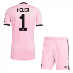 Günstige FC Bayern München Neuer 1 Torwart Kindertrikot 2025/26 Kurzarm Rosa Günstige FC Bayern München Neuer 1 Torwart Kindertrikot 2025/26 Kurzarm Rosa