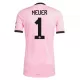 Günstige FC Bayern München Neuer 1 Torwart Kindertrikot 2025/26 Kurzarm Rosa