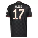 Günstige FC Bayern München Olise 17 Herrentrikot Ausweich 2025/26 Kurzarm