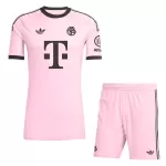 Günstige FC Bayern München Torwart Kindertrikot 2025/26 Kurzarm Rosa