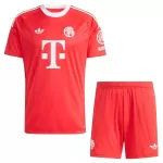 Günstige FC Bayern München Torwart Kindertrikot 2025/26 Kurzarm Rote