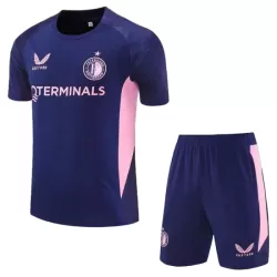 Feyenoord Trainingstrikot Kinder 2025/26 Kurzarm Blaue Feyenoord Trainingstrikot Kinder 2025/26 Kurzarm Blaue
