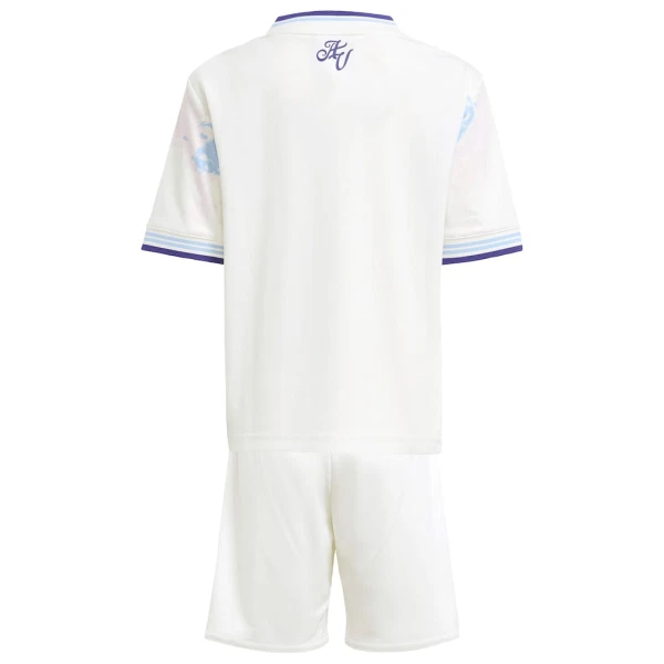 Günstige Aston Villa Kindertrikot Ausweich 2025/26 Kurzarm