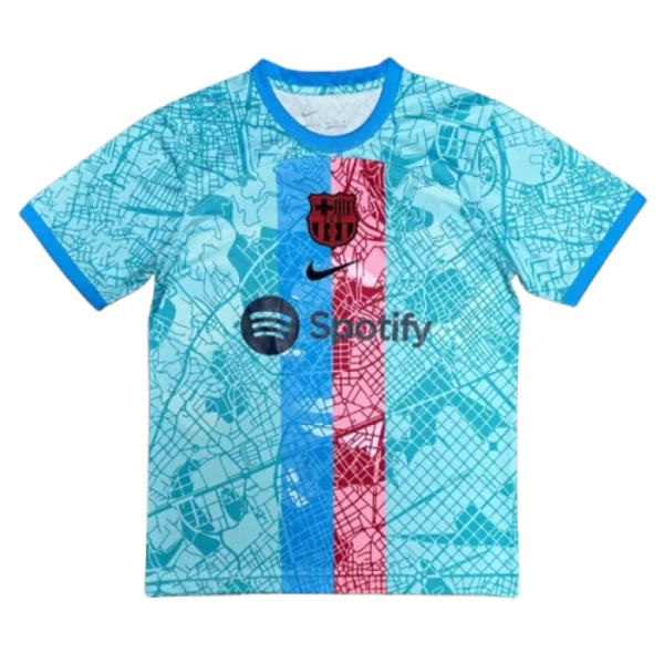 Günstige Barcelona Herrentrikot 2025/26 Kurzarm Blaue - Speziell Günstige Barcelona Herrentrikot 2025/26 Kurzarm Blaue - Speziell