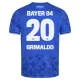Günstige Bayer 04 Leverkusen Alejandro Grimaldo 20 Herrentrikot Ausweich 2025/26 Kurzarm Günstige Bayer 04 Leverkusen Alejandro Grimaldo 20 Herrentrikot Ausweich 2025/26 Kurzarm