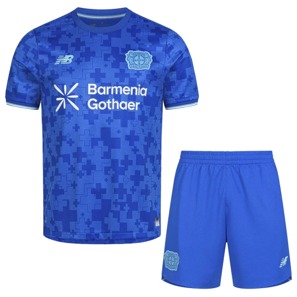 Günstige Bayer 04 Leverkusen Kindertrikot Ausweich 2025/26 Kurzarm Günstige Bayer 04 Leverkusen Kindertrikot Ausweich 2025/26 Kurzarm