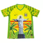 Günstige Brasilien Herrentrikot 2025 Kurzarm Weiße - Speziell