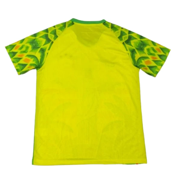 Günstige Brasilien Herrentrikot 2025 Kurzarm Weiße - Speziell