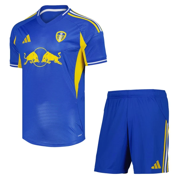 Günstige Leeds United Kindertrikot Auswärts 2025/26 Kurzarm Günstige Leeds United Kindertrikot Auswärts 2025/26 Kurzarm