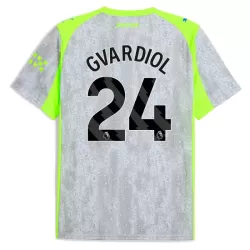Günstige Manchester City Gvardiol 24 Herrentrikot Ausweich 2025/26 Kurzarm Günstige Manchester City Gvardiol 24 Herrentrikot Ausweich 2025/26 Kurzarm