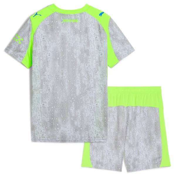 Günstige Manchester City Kindertrikot Ausweich 2025/26 Kurzarm