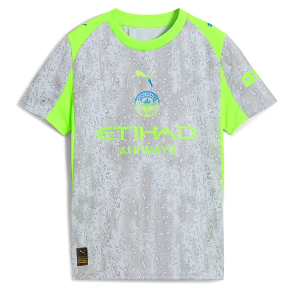 Günstige Manchester City Marmoush 7 Herrentrikot Ausweich 2025/26 Kurzarm