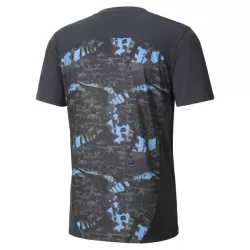 Günstige Manchester City Pre-Match Herrentrikot 2025/26 Kurzarm Schwarze