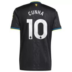 Günstige Manchester United Cunha 10 Herrentrikot Ausweich 2025/26 Kurzarm Günstige Manchester United Cunha 10 Herrentrikot Ausweich 2025/26 Kurzarm