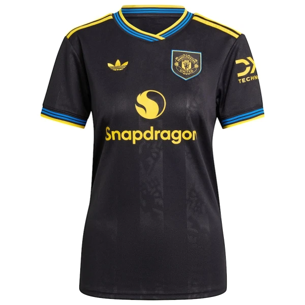 Günstige Manchester United Damentrikot Ausweich 2025/26 Kurzarm Günstige Manchester United Damentrikot Ausweich 2025/26 Kurzarm