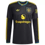 Günstige Manchester United Herrentrikot Ausweich 2025/26 Langarm