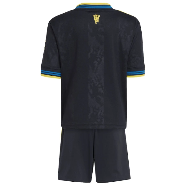 Günstige Manchester United Kindertrikot Ausweich 2025/26 Kurzarm