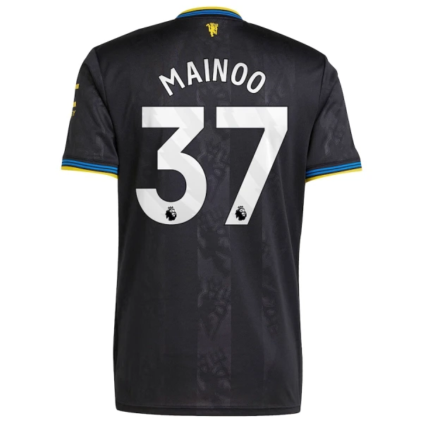 Günstige Manchester United Mainoo 37 Herrentrikot Ausweich 2025/26 Kurzarm Günstige Manchester United Mainoo 37 Herrentrikot Ausweich 2025/26 Kurzarm