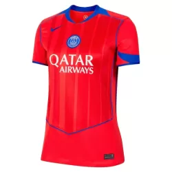 Günstige Paris Saint-Germain Damentrikot Ausweich 2025/26 Kurzarm Günstige Paris Saint-Germain Damentrikot Ausweich 2025/26 Kurzarm