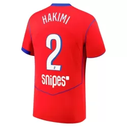 Günstige Paris Saint-Germain Hakimi 2 Herrentrikot Ausweich 2025/26 Kurzarm Günstige Paris Saint-Germain Hakimi 2 Herrentrikot Ausweich 2025/26 Kurzarm