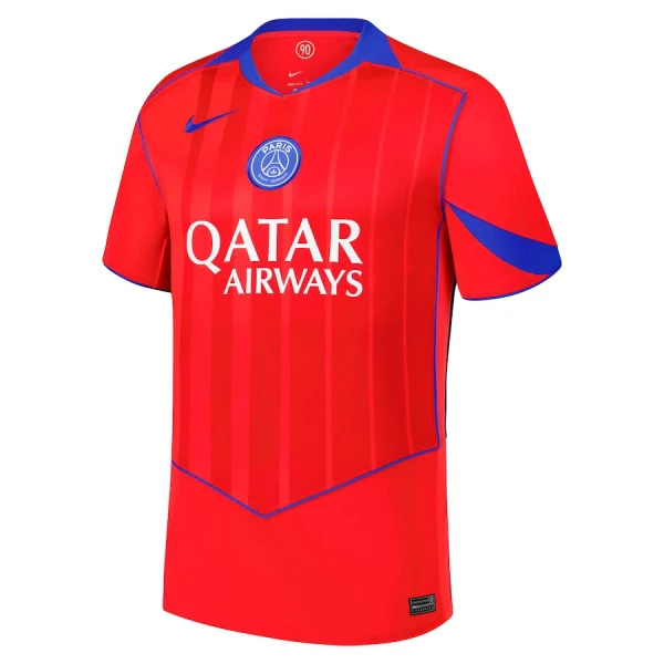 Günstige Paris Saint-Germain Herrentrikot Ausweich 2025/26 Kurzarm Günstige Paris Saint-Germain Herrentrikot Ausweich 2025/26 Kurzarm