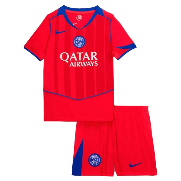 Günstige Paris Saint-Germain Kindertrikot Ausweich 2025/26 Kurzarm Günstige Paris Saint-Germain Kindertrikot Ausweich 2025/26 Kurzarm