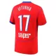 Günstige Paris Saint-Germain Vitinha 17 Herrentrikot Ausweich 2025/26 Kurzarm Günstige Paris Saint-Germain Vitinha 17 Herrentrikot Ausweich 2025/26 Kurzarm