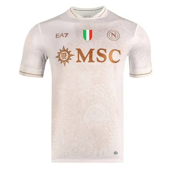 Günstige SSC Neapel De Bruyne 11 Herrentrikot Auswärts 2025/26 Kurzarm