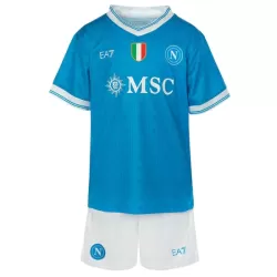 Günstige SSC Neapel Kindertrikot Heim 2025/26 Kurzarm Günstige SSC Neapel Kindertrikot Heim 2025/26 Kurzarm
