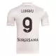 Günstige SSC Neapel Lukaku 9 Herrentrikot Auswärts 2025/26 Kurzarm Günstige SSC Neapel Lukaku 9 Herrentrikot Auswärts 2025/26 Kurzarm