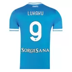 Günstige SSC Neapel Lukaku 9 Herrentrikot Heim 2025/26 Kurzarm