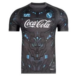 Günstige SSC Neapel Pre-Match Herrentrikot 2025/26 Kurzarm Schwarze Günstige SSC Neapel Pre-Match Herrentrikot 2025/26 Kurzarm Schwarze