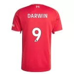 Günstige Liverpool Darwin 9 Herrentrikot Heim 2025/26 Kurzarm
