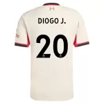 Günstige Liverpool Diogo J 20 Herrentrikot Auswärts 2025/26 Kurzarm