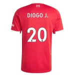 Günstige Liverpool Diogo J 20 Herrentrikot Heim 2025/26 Kurzarm