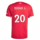 Günstige Liverpool Diogo J 20 Herrentrikot Heim 2025/26 Kurzarm Günstige Liverpool Diogo J 20 Herrentrikot Heim 2025/26 Kurzarm