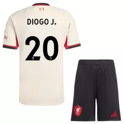 Günstige Liverpool Diogo J 20 Kindertrikot Auswärts 2025/26 Kurzarm Günstige Liverpool Diogo J 20 Kindertrikot Auswärts 2025/26 Kurzarm