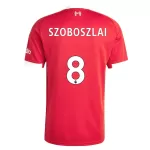 Günstige Liverpool Dominik Szoboszlai 8 Herrentrikot Heim 2025/26 Kurzarm