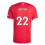 Günstige Liverpool Ekitike 22 Herrentrikot Heim 2025/26 Kurzarm